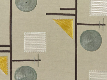 ZAGORA - Cotton and linen fabric for curtains by Zimmer + Rohde - view 2